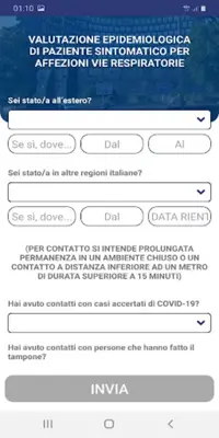 LAZIOdrCovid android App screenshot 0
